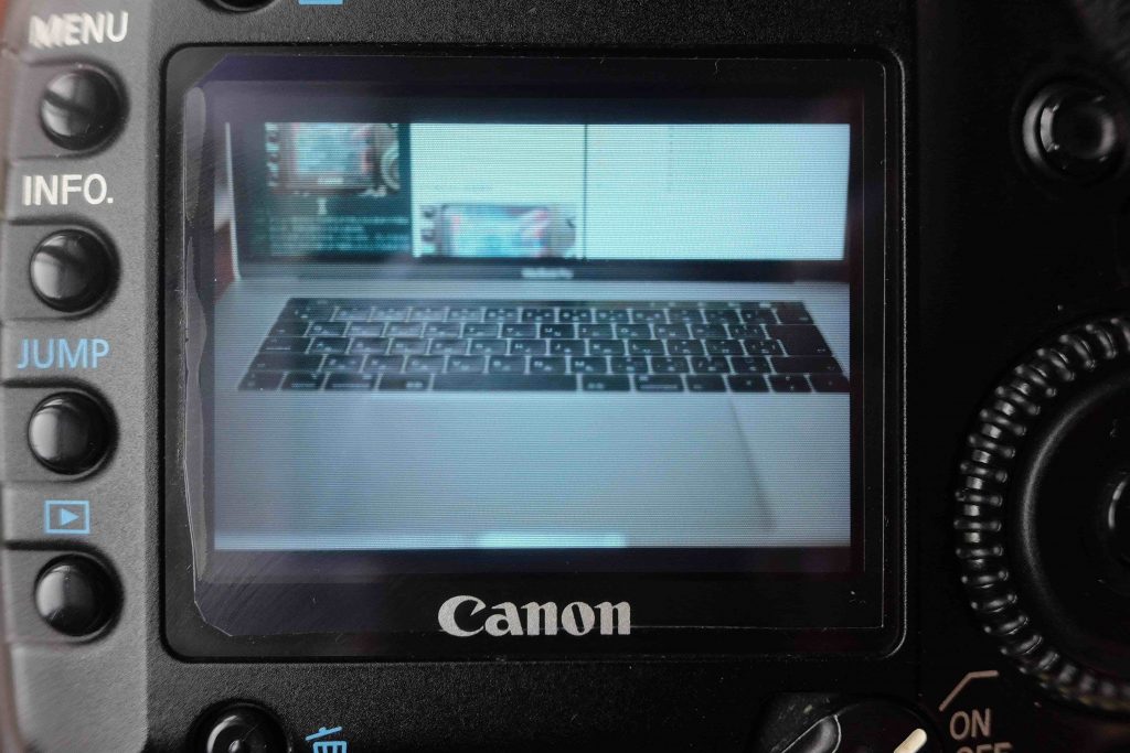 eos 5d display image preview