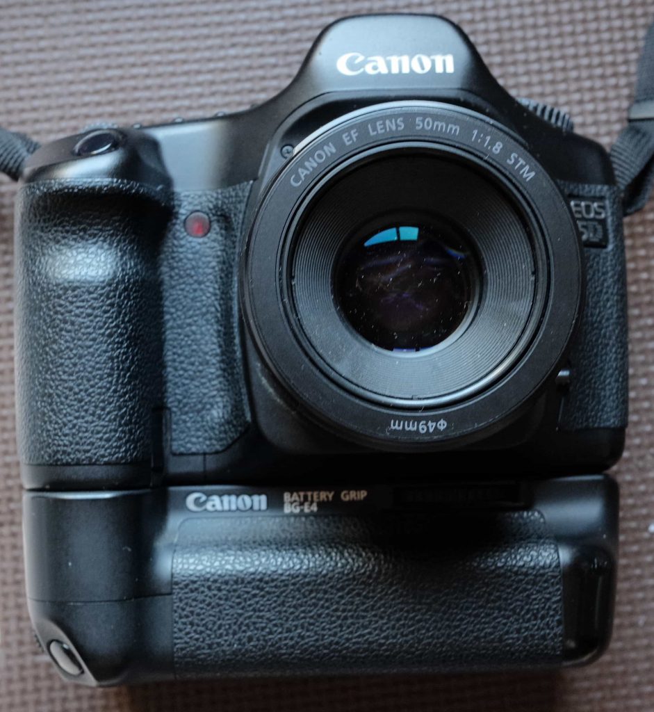 battery grip with EOS 5D 